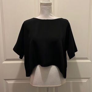 Rosamosario Black Relaxed-fit Top